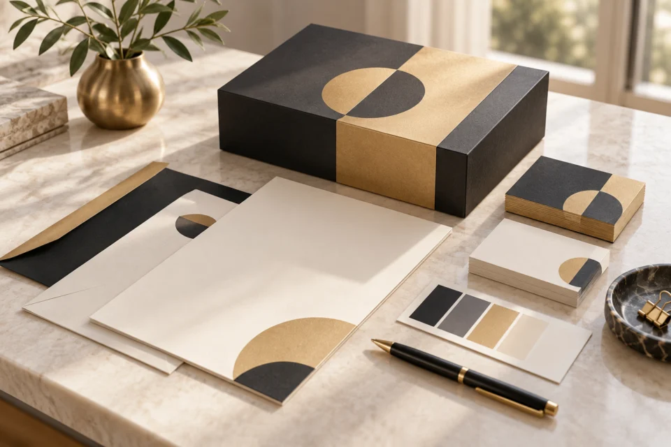 Branding service illustration